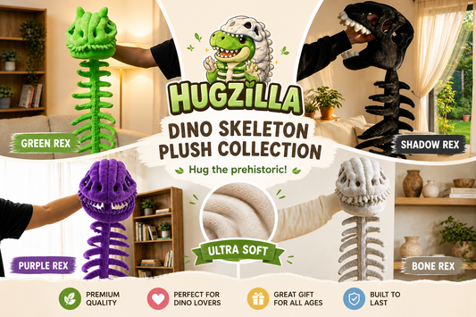 Hugzilla Dino Skeleton Plush (120cm)